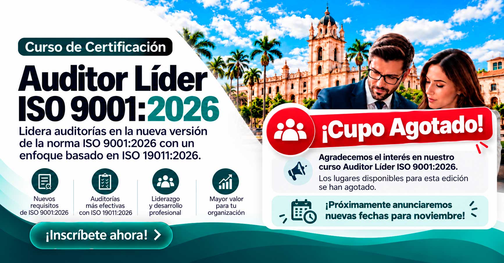 Curso Auditor Líder ISO 9001:2026